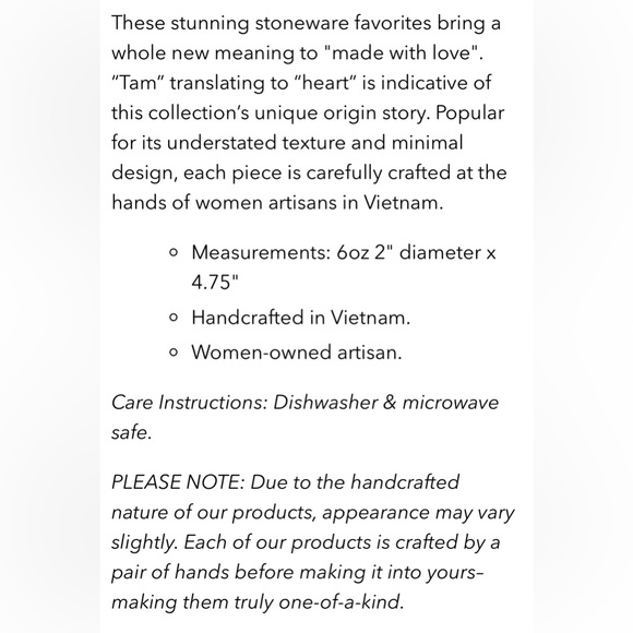 Small Stoneware Carafe/Pitcher - Picture 6 of 6